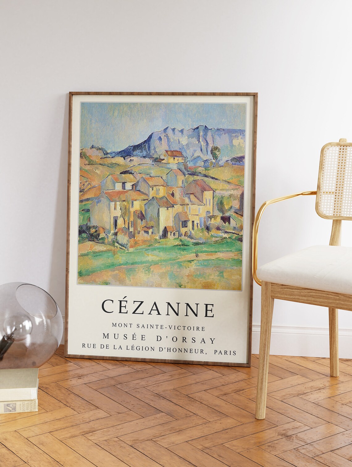 Paul Cezanne Mont Sainte Victoire Exhibition Art Print - Image 3