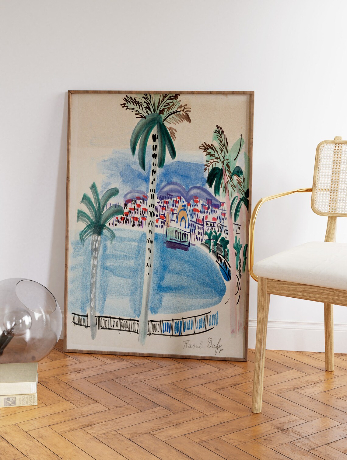 Raoul Dufy Nice Fauvist Art Print, Travel Decor - Image 2