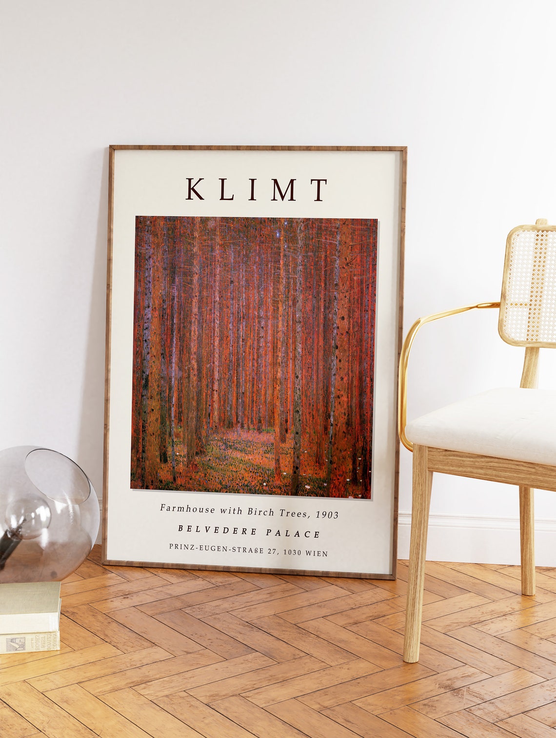 Gustav Klimt Floral Decor Poster Print - Image 2