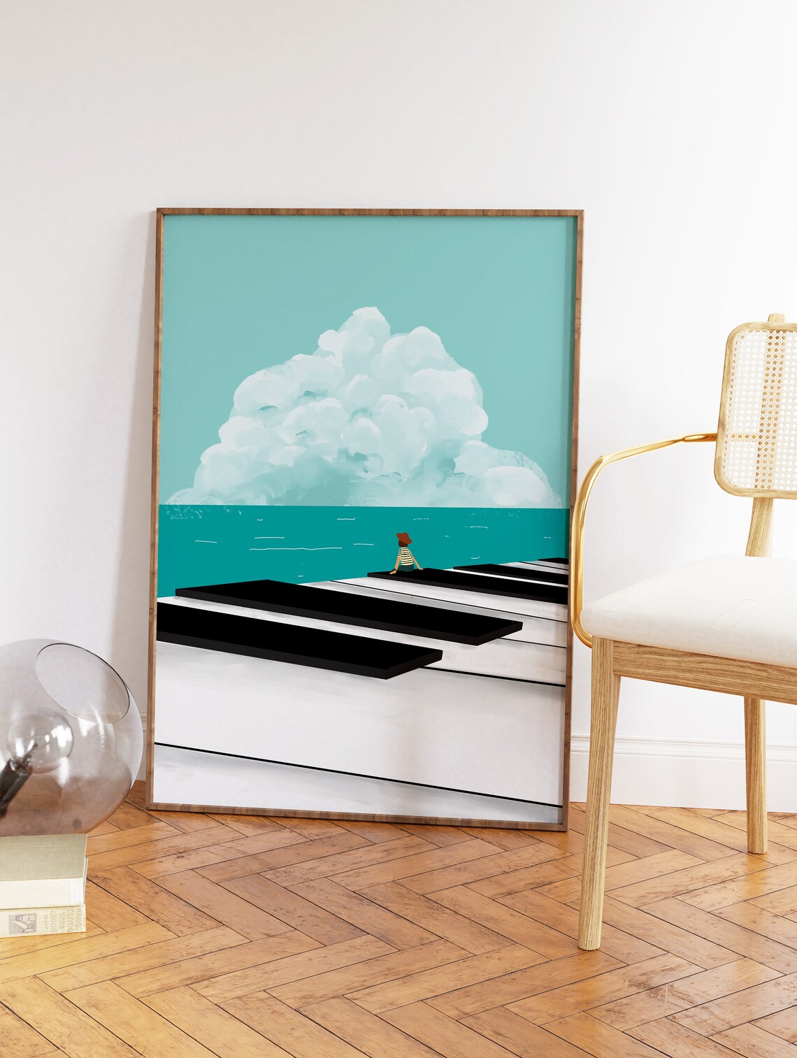 Music Illustration Art Print, Gift for Music Lover - Image 2