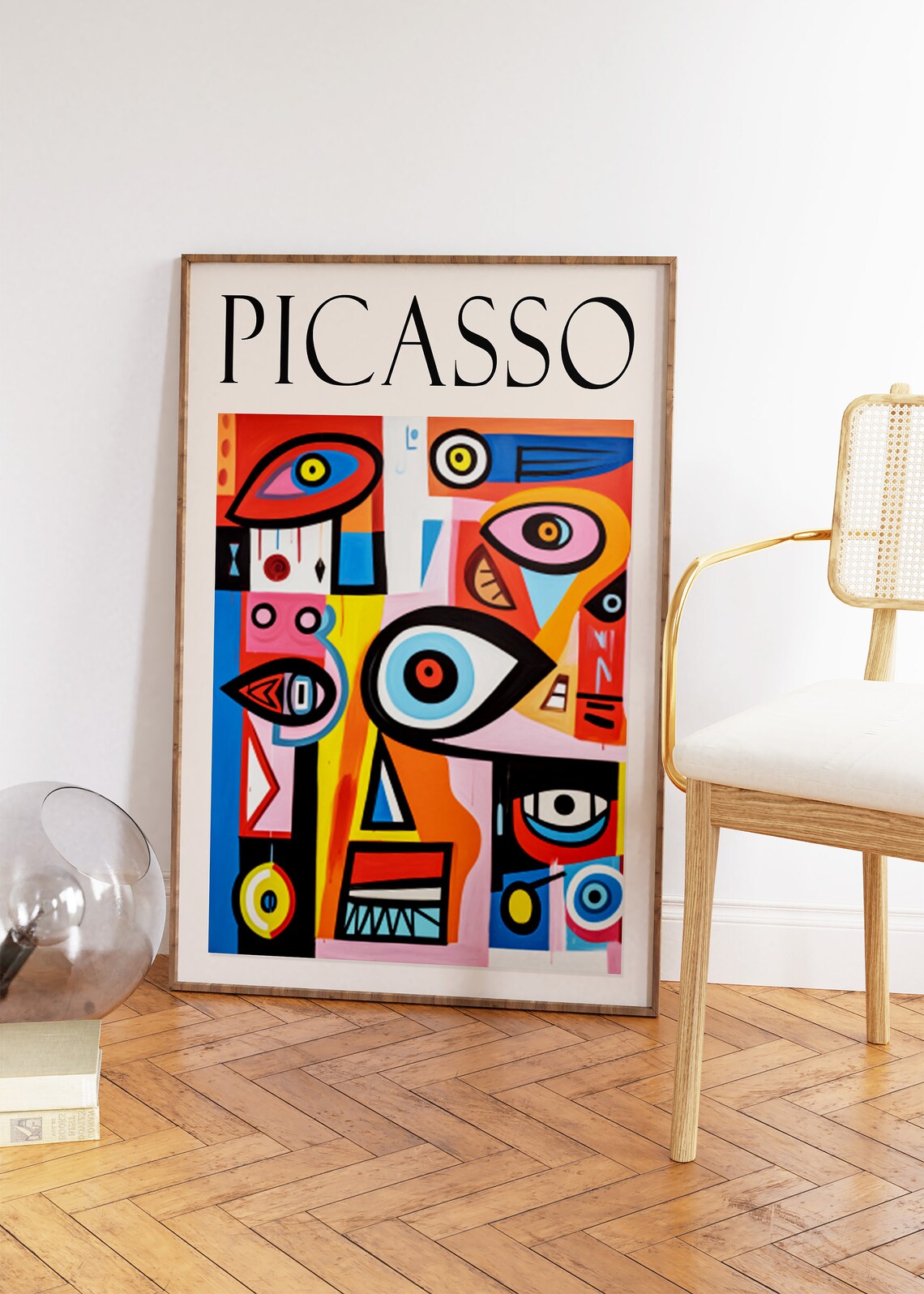 Picasso Abstract Faces Retro Abstract Art Print - Image 3