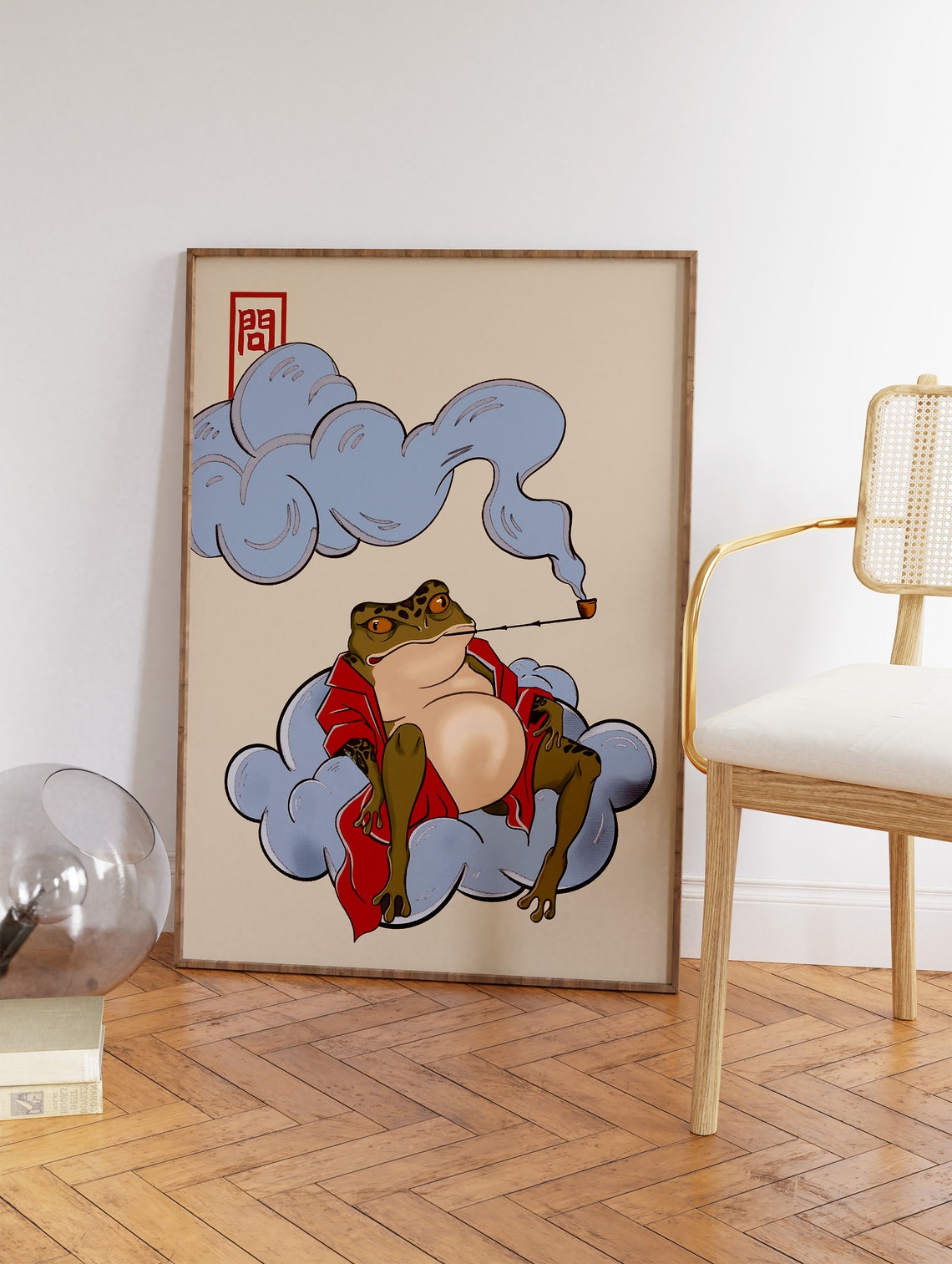 Matsumoto Hoji Art Print Japanese Poster Frog Matsumoto Hoji Vintage Art Print Animal Art Funny Animal Print Gift A1a2a3a4 - Image 3