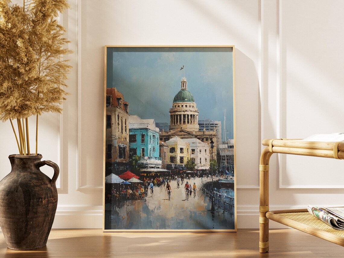 St Louis Old Courthouse Missouri Historic Downtown Painting Poster
