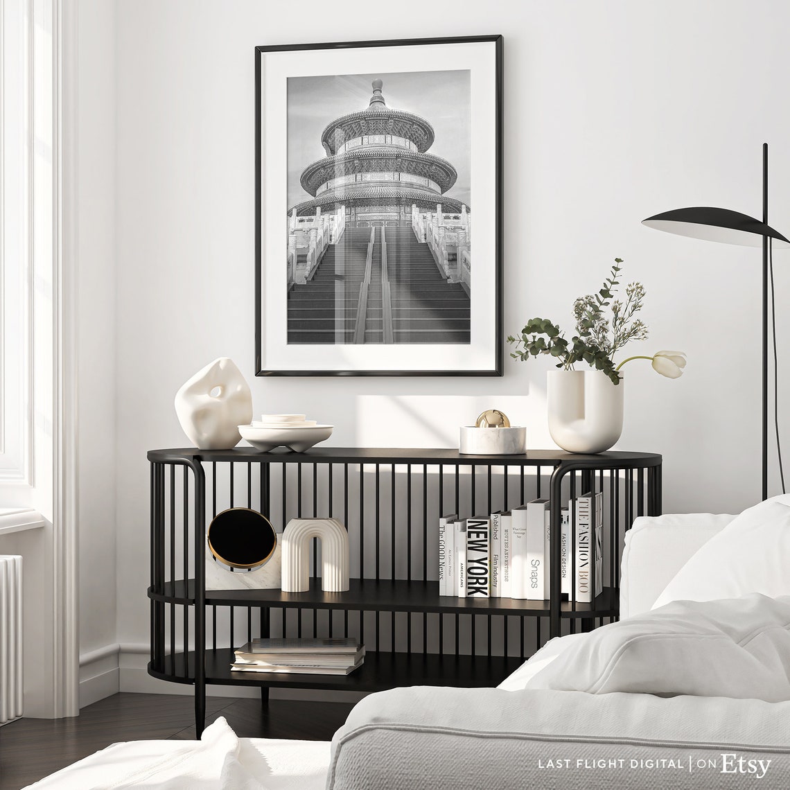 China Temple of Heaven Beijing Hall Prayer Harvests Landmark Poster - Image 3