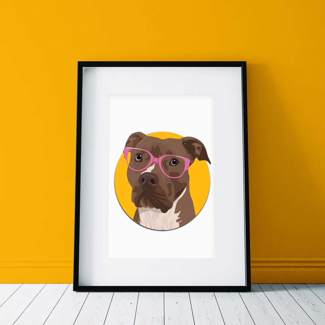 Custom Pet Portraits Dog In Toilet Pet In Bubble Bath Guestroom Bathroom Funny Pet Portrait Kids Bathroom Wall Art Cat Dog Gift - Image 3