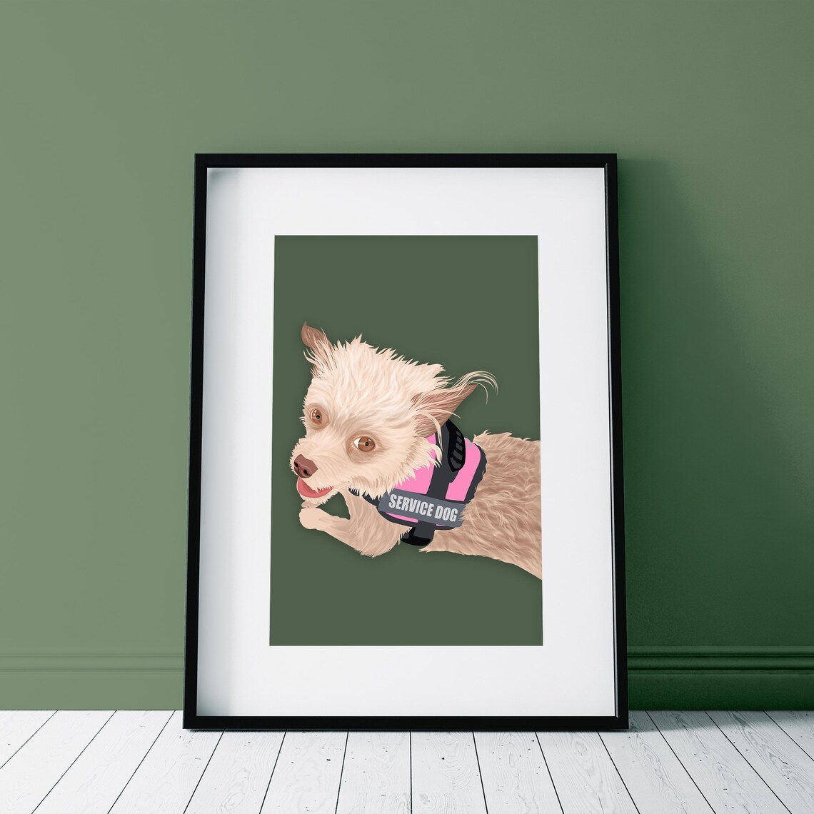 Custom Pet Portraits Dog In Toilet Pet In Bubble Bath Guestroom Bathroom Funny Pet Portrait Kids Bathroom Wall Art Cat Dog Gift - Image 2
