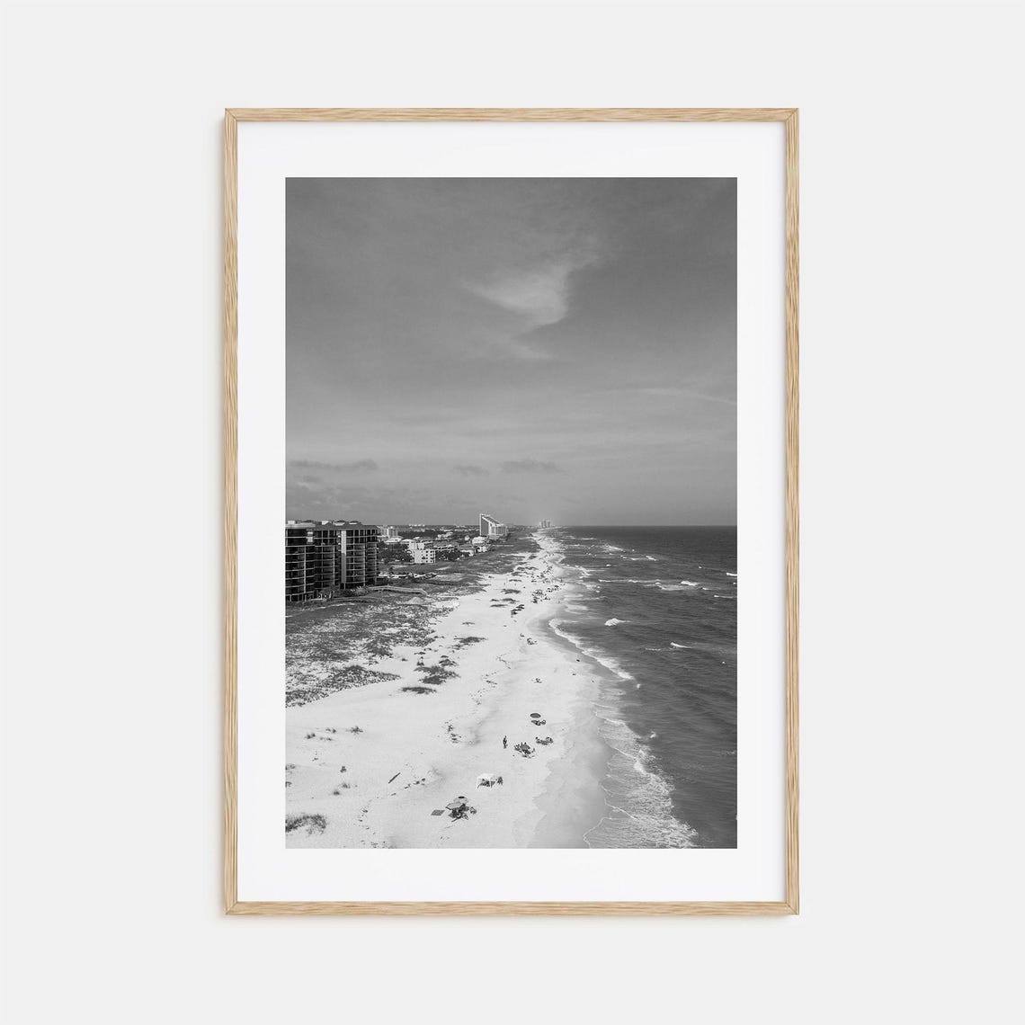 Pensacola Photo Poster Print No 1 Pensacola Black And White Art Pensacola Photography Pensacola Travel Pensacola Map Poster