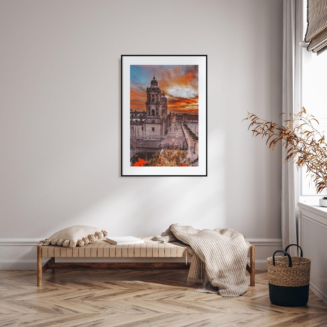 Mexico City Colorful Travel Poster, Street Map Art - Image 2