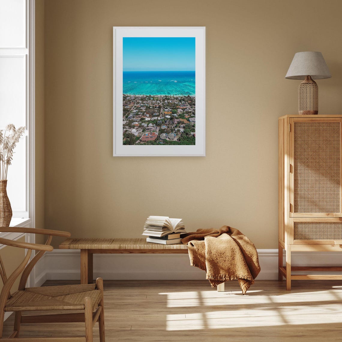 Kailua Colorful Poster Print Kailua Photo Wall Art Kailua Wall Decor Kailua Travel Print Kailua Street Map Poster City Map - Image 3