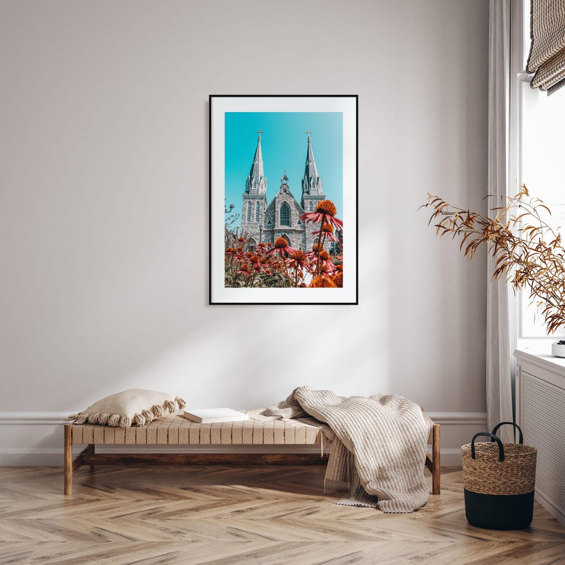 Villanova Colorful Poster Print Villanova Photo Wall Art Villanova Decor Villanova Travel Print Villanova Street Map Poster City Map - Image 2