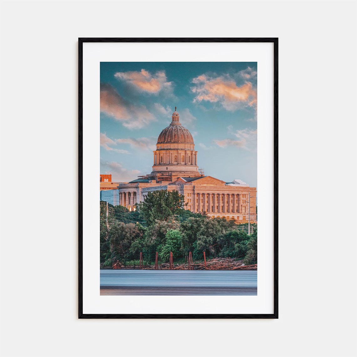 Missouri Colorful Poster Print No 1 Missouri Photo Art Missouri Wall Decor Missouri Travel Print Missouri Street Map Poster City Map