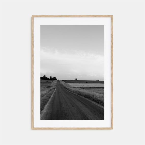 Illinois Black And White Travel Poster, Map Art