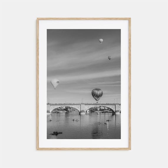 Lake Havasu City Black And White Travel Poster