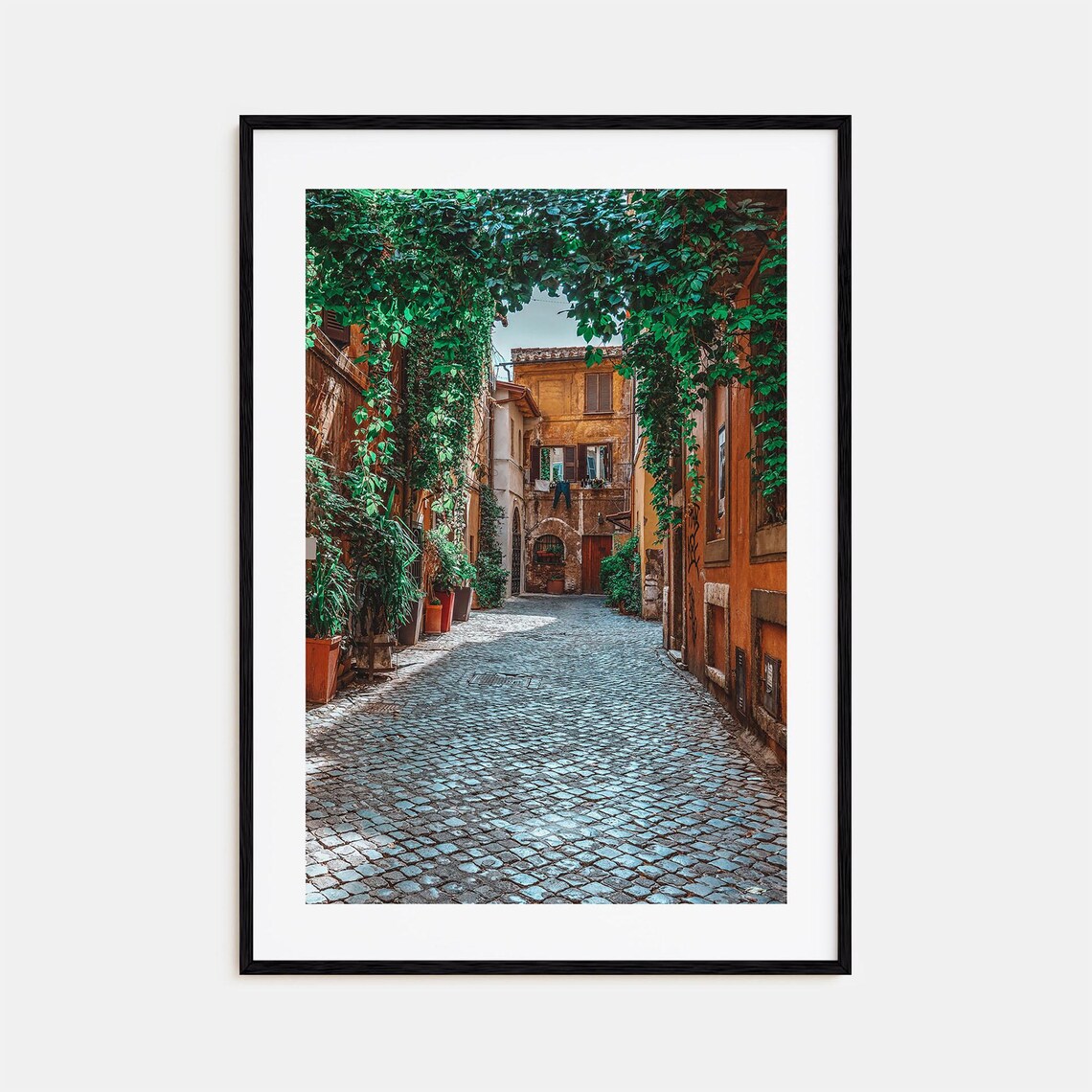 Trastevere Travel Poster, City Map Wall Art