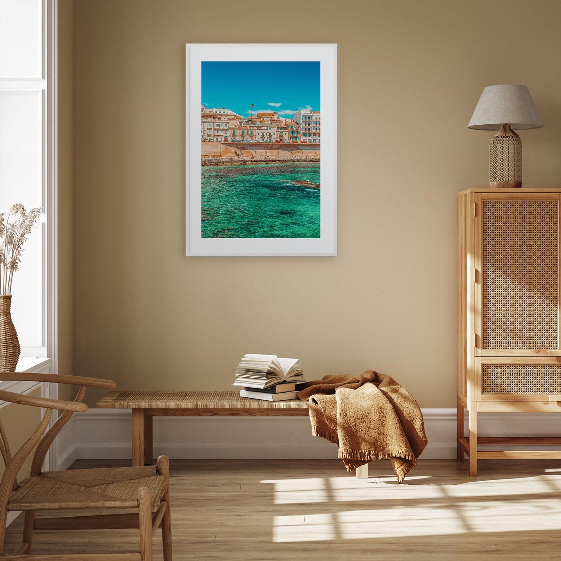 Syracuse Italy Colorful Travel Poster, City Map - Image 3