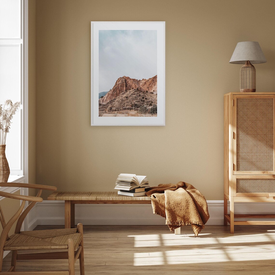 Colorado Garden Of The Gods Red Rocks Colorful Photography Poster - Image 3
