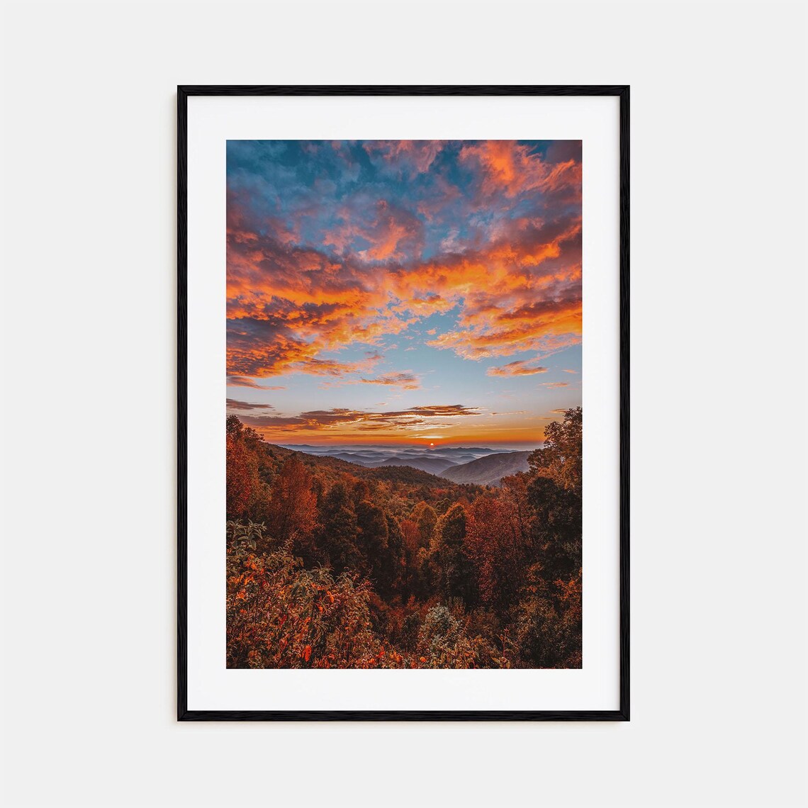 North Carolina Colorful Travel Poster, City Map