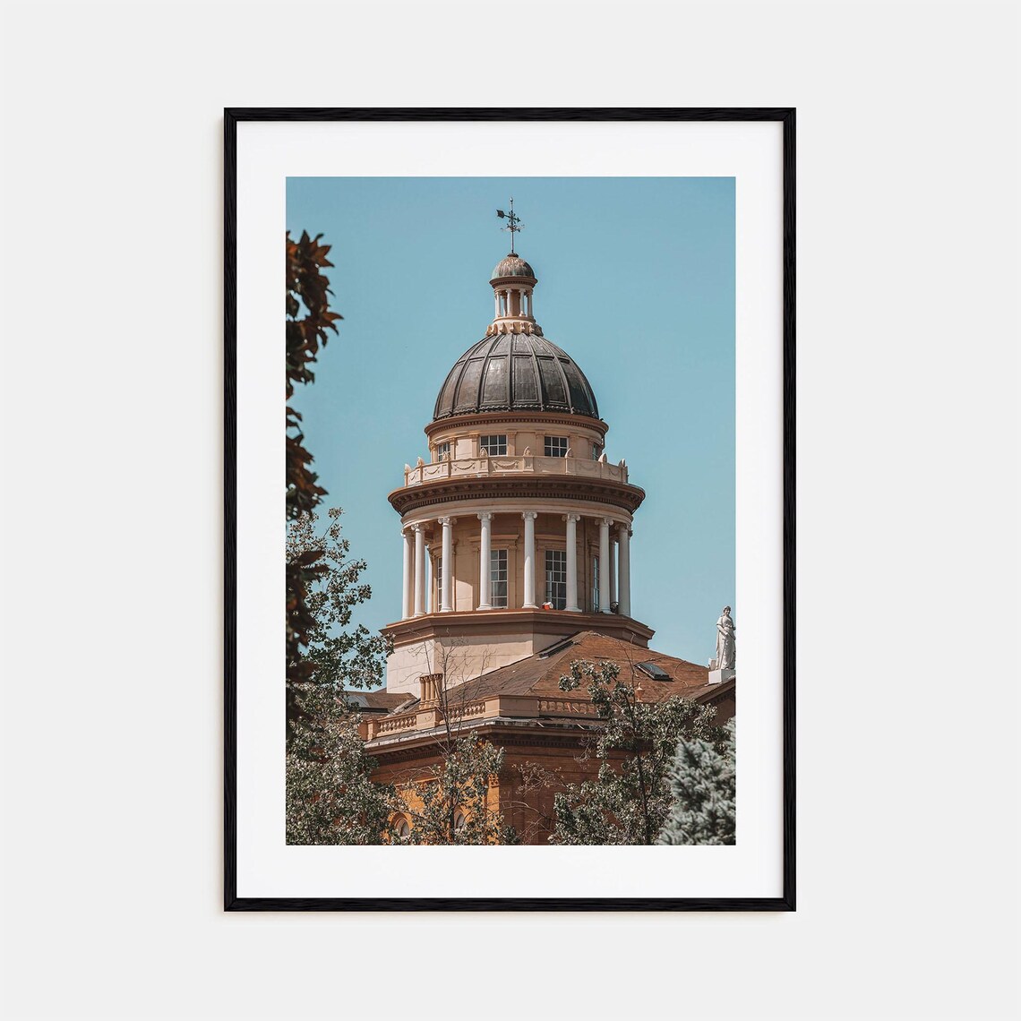 Auburn California No. 2 Travel Map Art Print