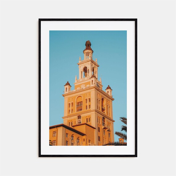 Coral Gables Colorful Poster Print No 3 Coral Gables Photo Art Coral Gables Decor Travel Print Coral Gables Street Map Poster City Map