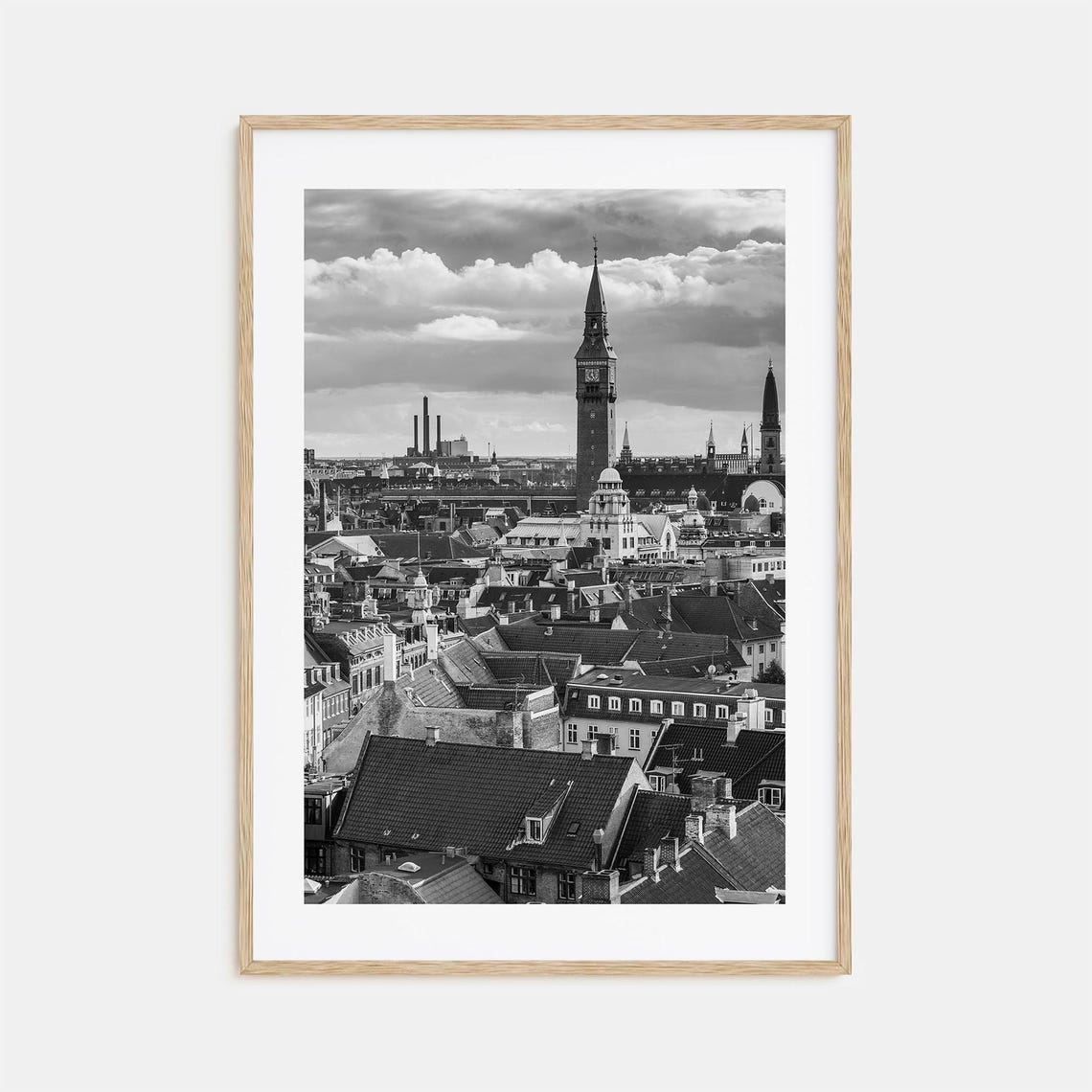 Copenhagen Photo Poster Print No 1 Copenhagen Black And White Art Copenhagen Photography Copenhagen Travel Copenhagen Map Poster