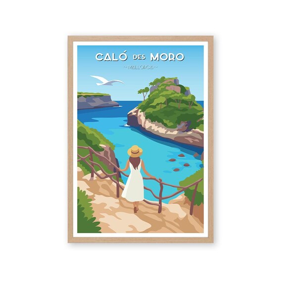 Cal Des Moro Mallorca Travel Poster