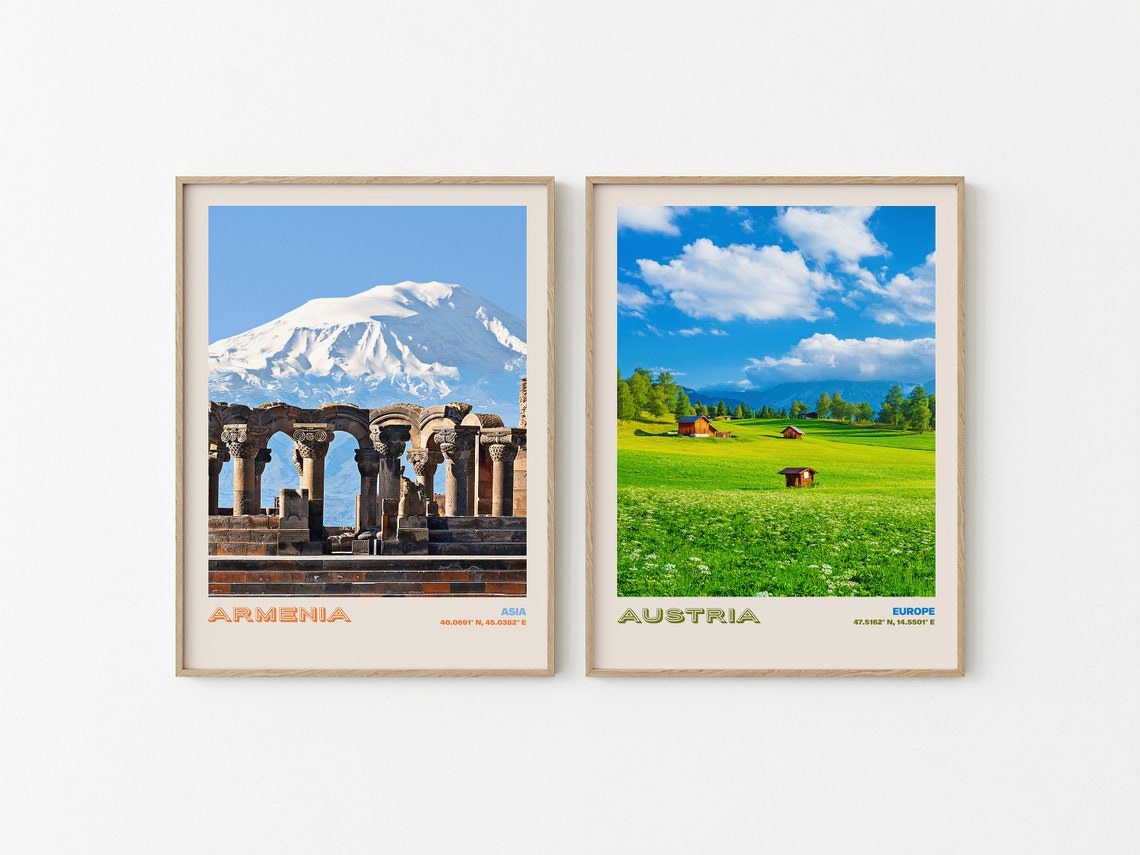 Armenia Travel Poster Armenia Print Armenia Photo Print Armenia Wall Decor Armenia Travel Art Armenia Armenia Picture Armenia 8 - Image 2