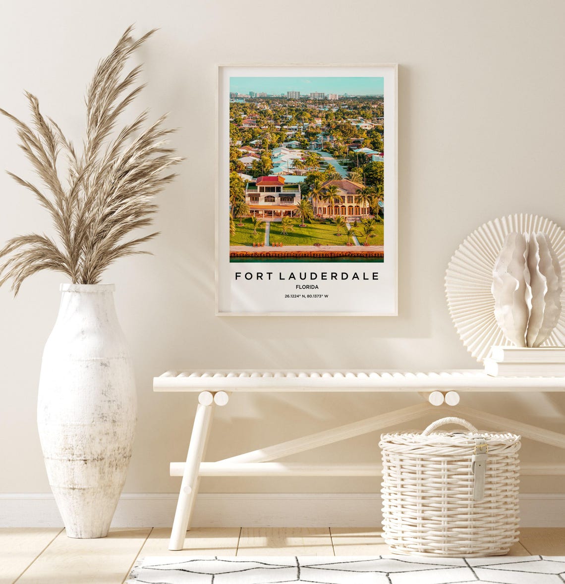 Fort Lauderdale Art Fort Lauderdale Print Fort Lauderdale Poster Fort Lauderdale Art Fort Lauderdale Photo Fort Lauderdale Map - Image 3