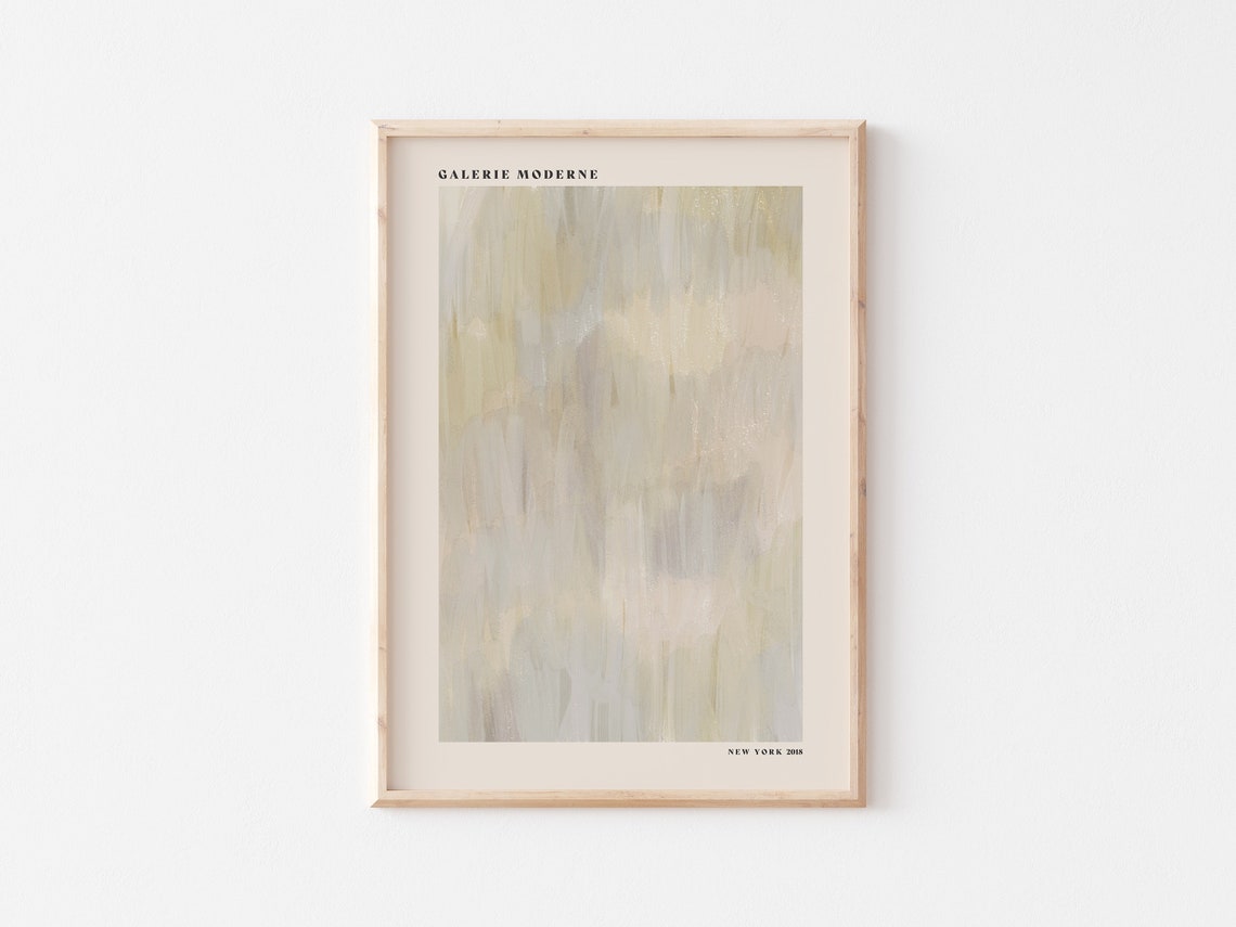 Abstract Poster Modern Abstract Art Minimalist Abstract Print Abstract Wall Decor Modern Neutral Aesthetic Poster - Image 3