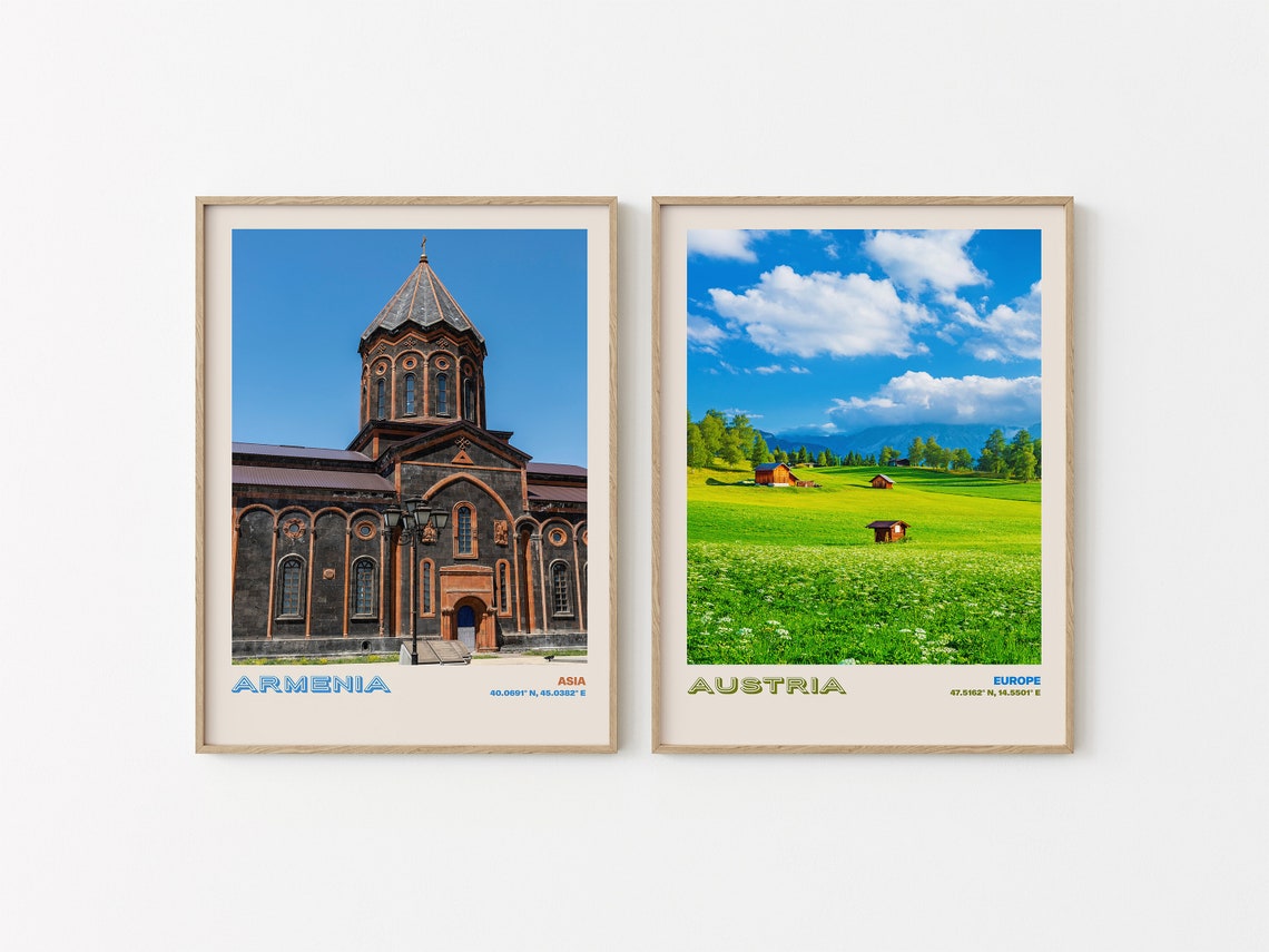 Armenia Travel Poster Armenia Print Armenia Photo Print Armenia Wall Decor Armenia Travel Art Armenia Armenia Picture Armenia 7 - Image 2