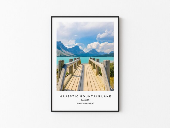 Majestic Mountain Art Majestic Mountain Print Majestic Mountain Poster Majestic Mountain Art Majestic Mountain Photo