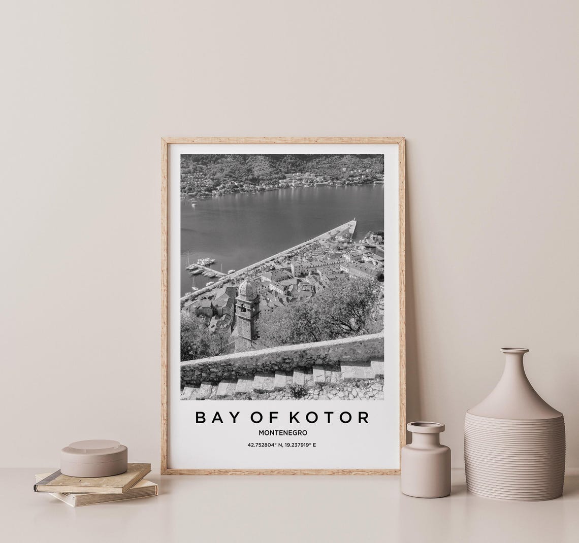 Bay Of Kotor Travel Poster - Image 2