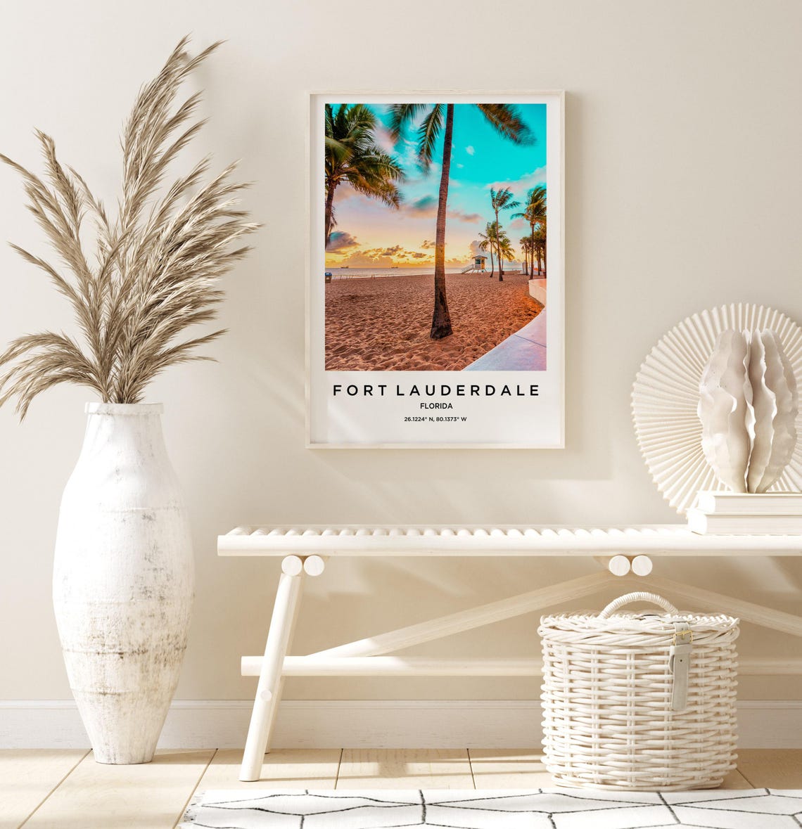 Fort Lauderdale Art Fort Lauderdale Print Fort Lauderdale Poster Fort Lauderdale Art Fort Lauderdale Photo Fort Lauderdale Map - Image 3