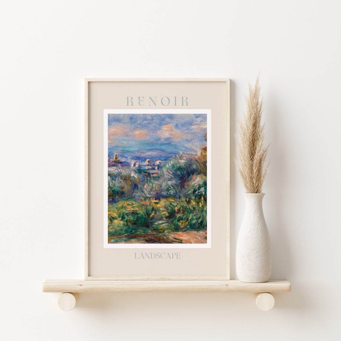 Renoir Poster August Renoir Print Renoir Wall Art Renoir Picture Renoir Monet Print Vintage Renoir Art Renoir Landscape - Image 2