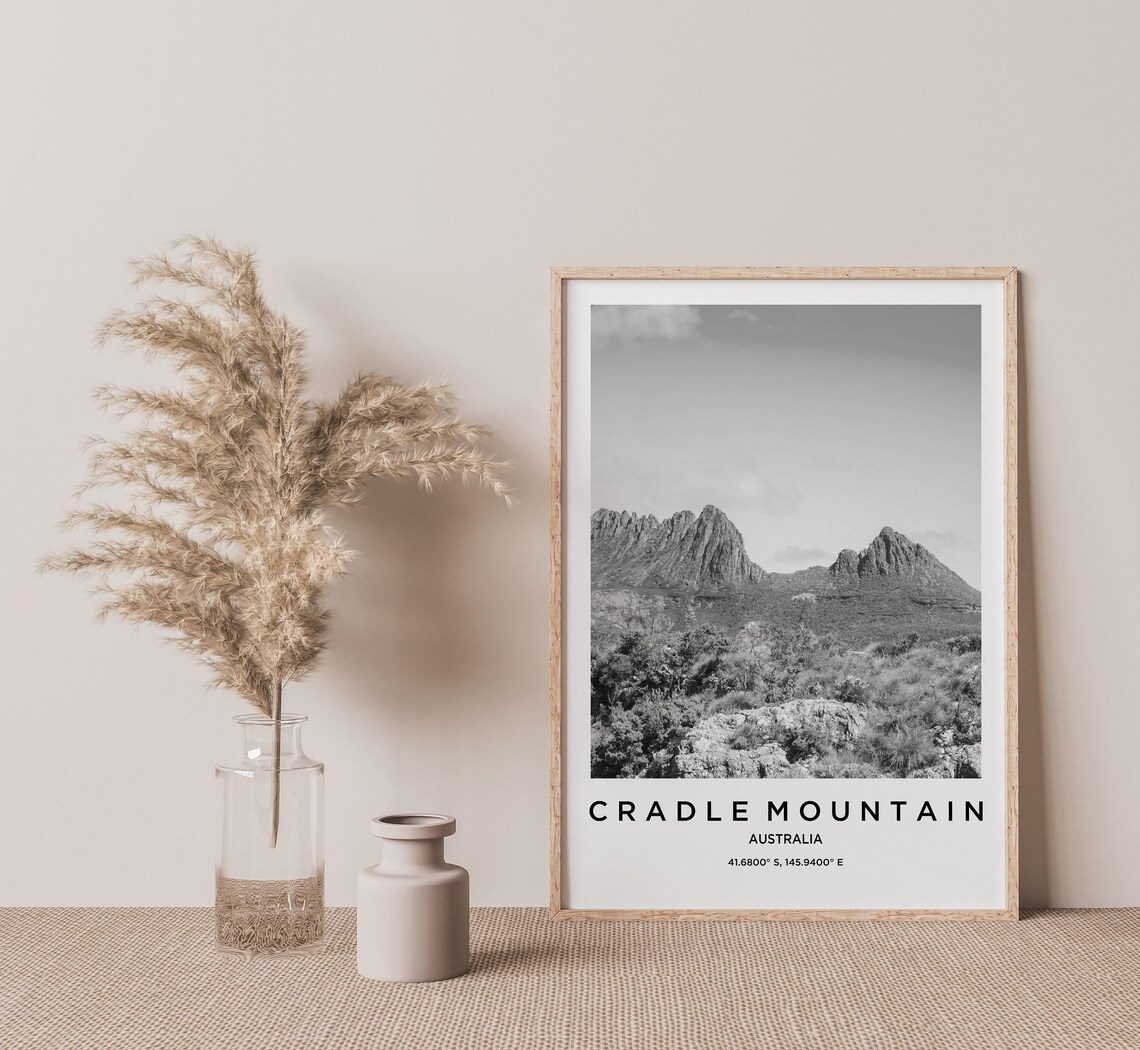 Cradle Mountain Travel Poster, Nature Landscape - Image 2