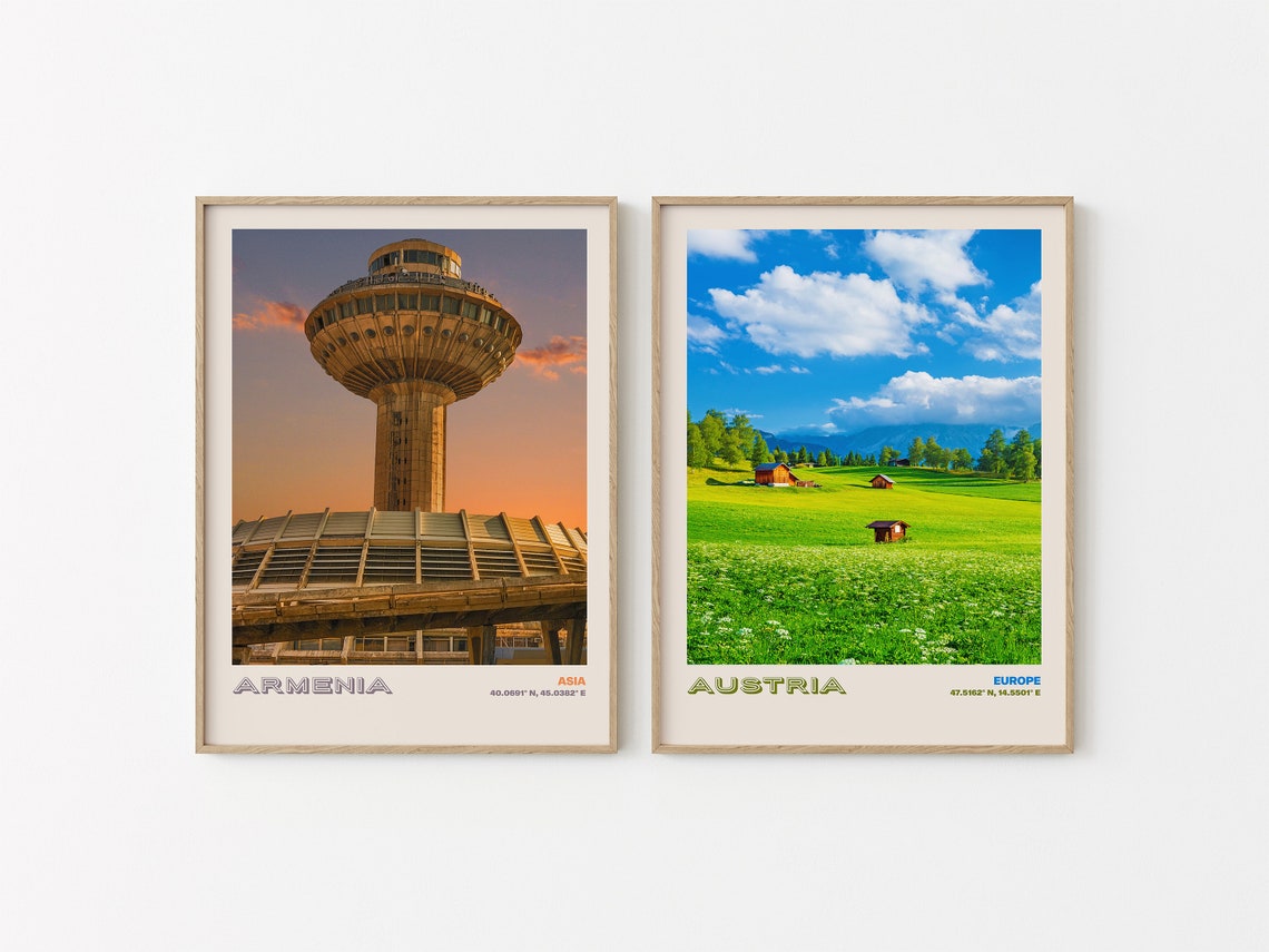 Armenia Travel Poster Armenia Print Armenia Photo Print Armenia Wall Decor Armenia Travel Art Armenia Armenia Picture Armenia 2 - Image 2