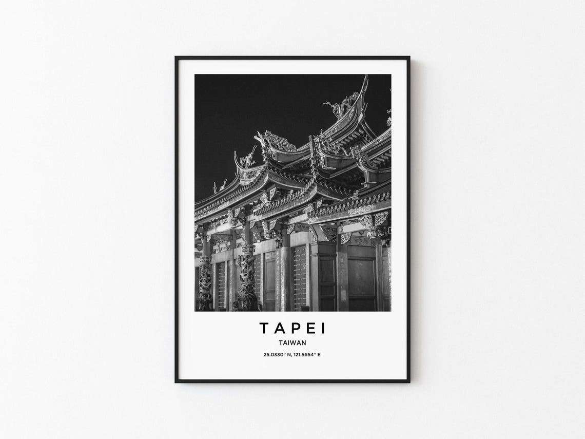 Tapei Art Tapei Print Tapei Poster Tapei Art Tapei Photo Tapei Map Tapei Painting Tapei Travel