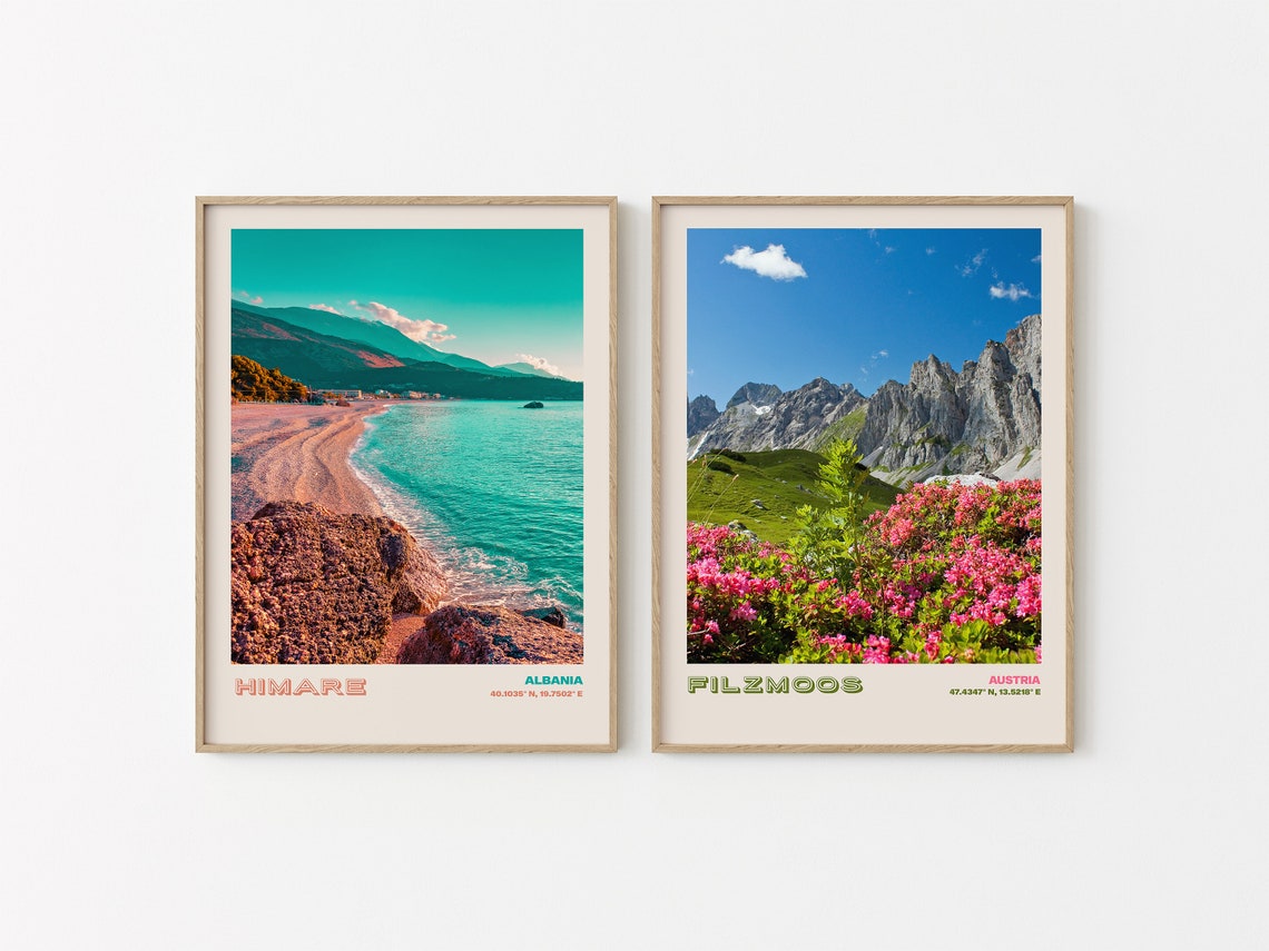 Himare Travel Poster Himare Print Himare Photo Print Himare Wall Decor Himare Travel Art Himare Himare Picture Himare 6 - Image 2
