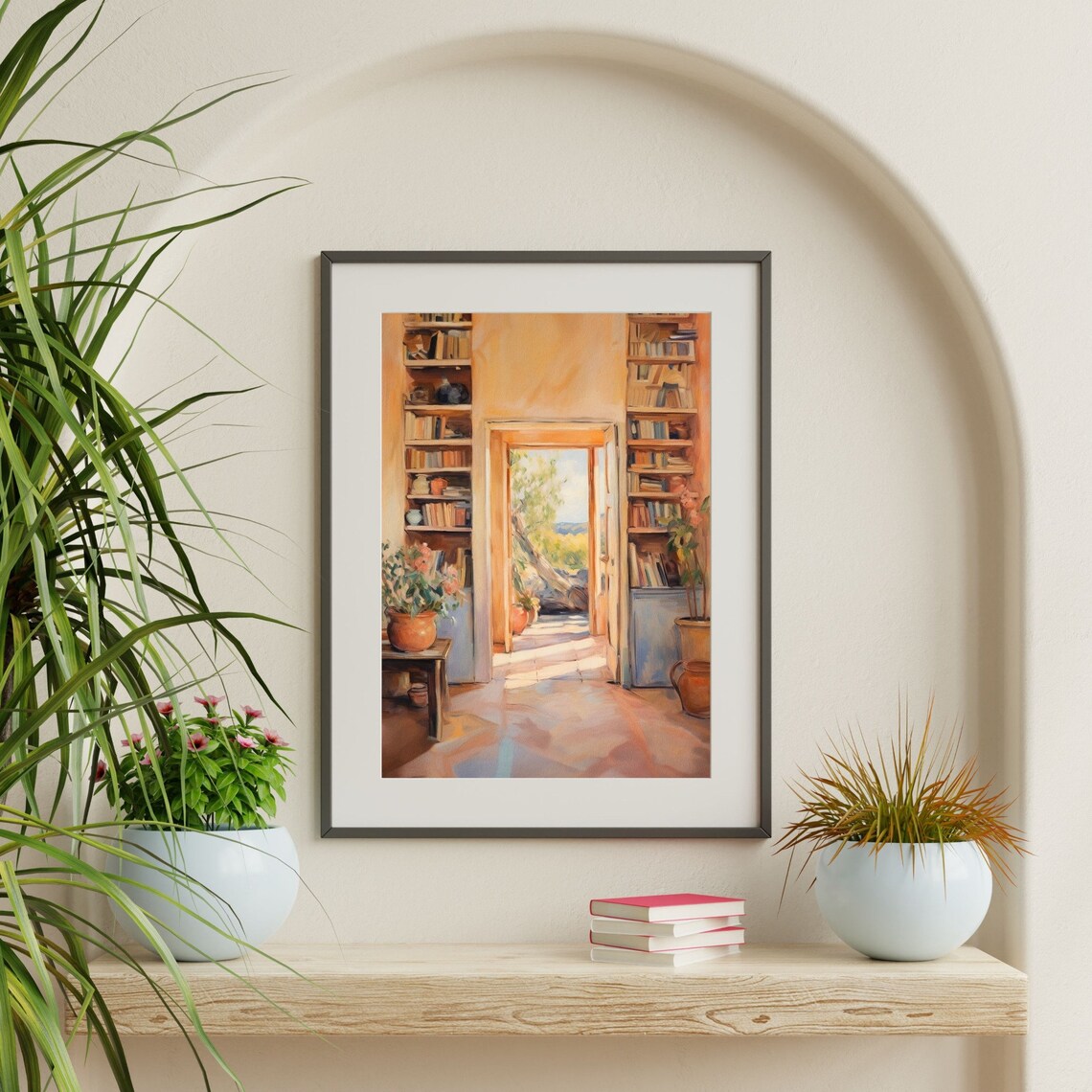 Still Life Interior Retro Rustic Cottage Art Print - Image 2