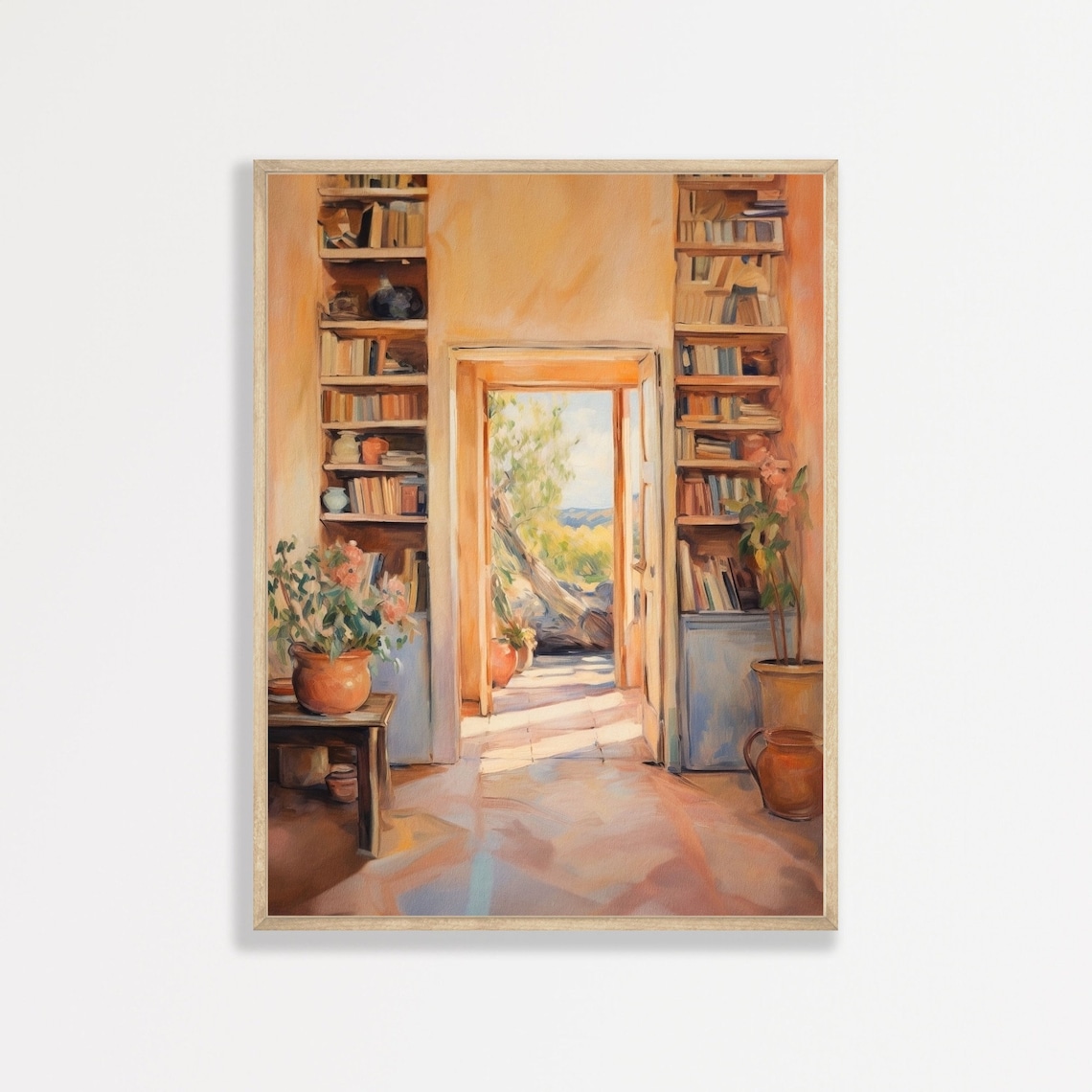 Still Life Interior Retro Rustic Cottage Art Print
