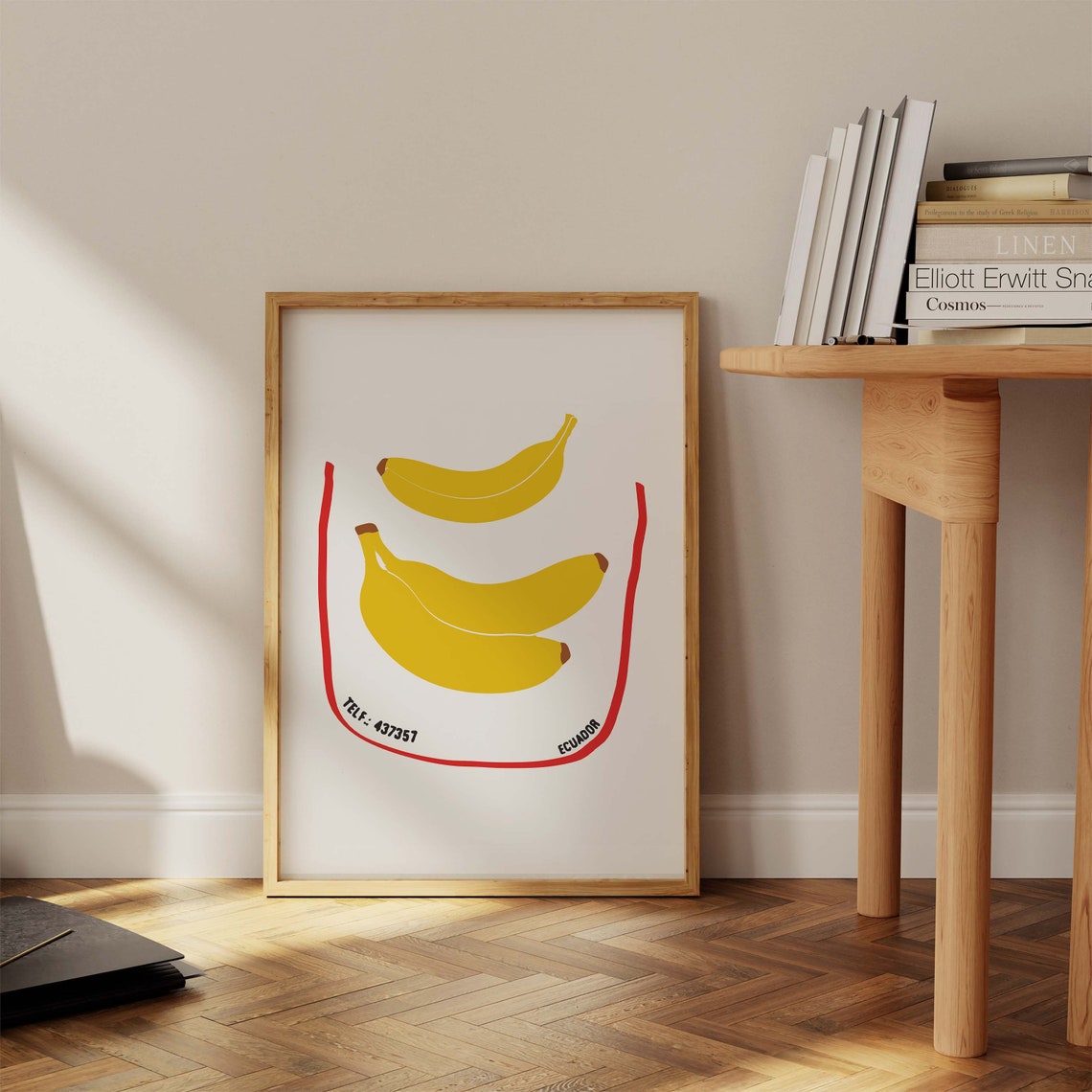 Ecuador Banana Vintage Fruit Crate Label Style Kitchen Poster - Image 3
