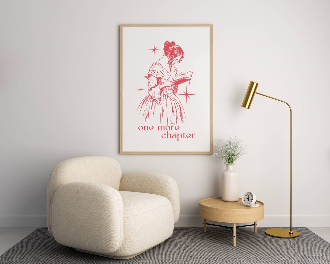 One More Chapter - Vintage Reading Nook Decor - Image 2