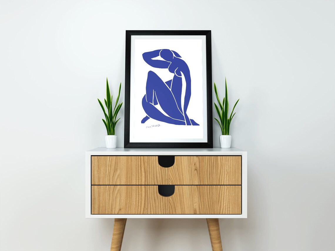 Matisse Blue Nude Art Print, Henri Matisse - Image 4