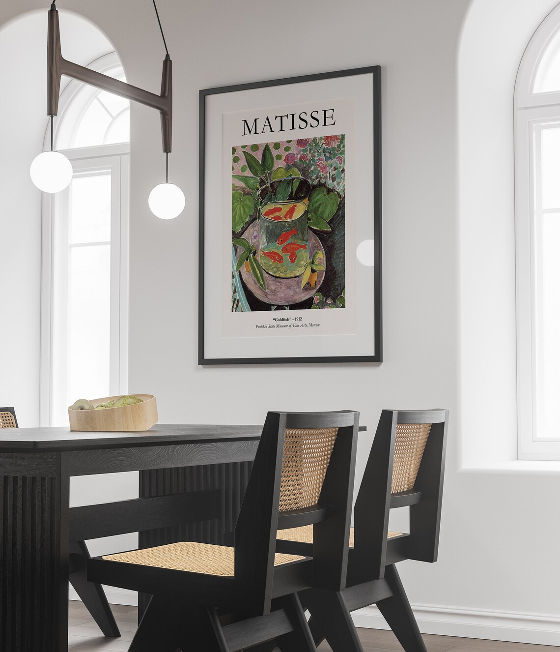 Matisse Goldfish and Woman Beside Water Art Print - Image 4
