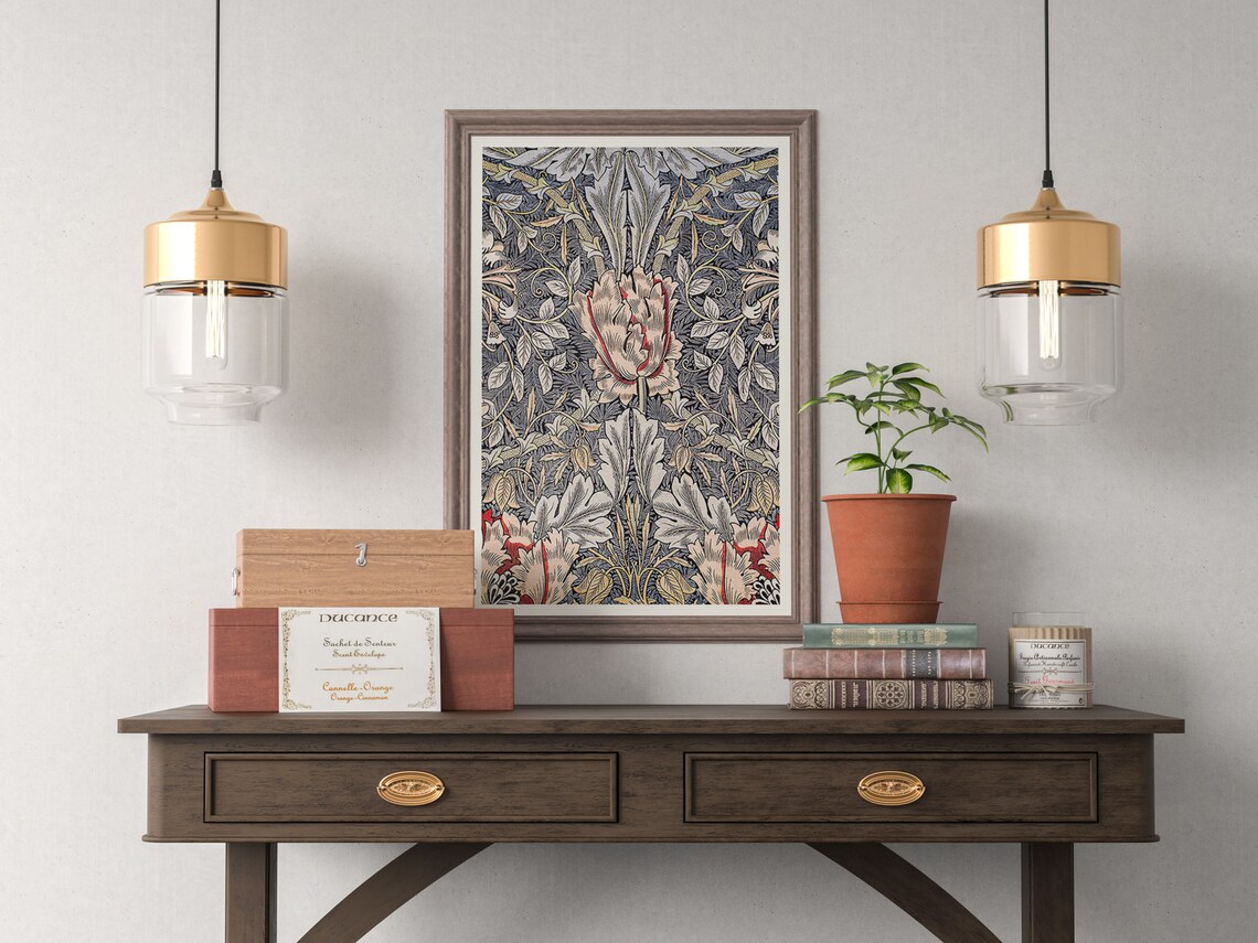 William Morris Exhibition Poster, Art Nouveau Print - Image 4