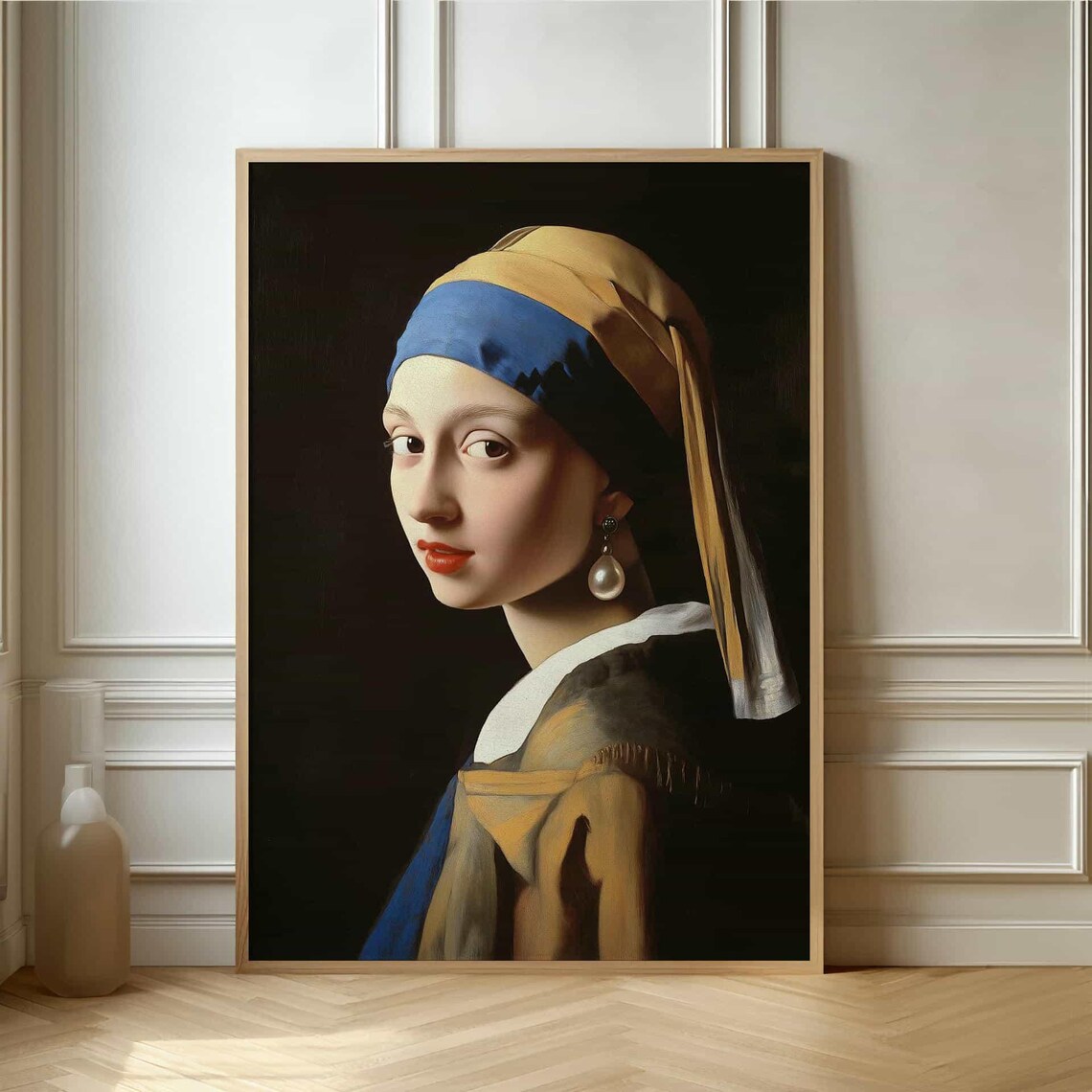 Johannes Vermeer Girl with a Pearl Earring Classic Art Poster