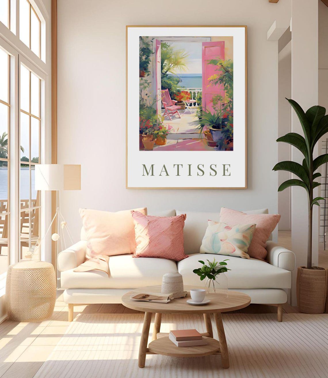 Henry Matisse Exhibition Poster Famous Gallery Wall Art Print Painting Art Print Floral Wall Print Garden Scenery Nature Living Room Art - Image 4