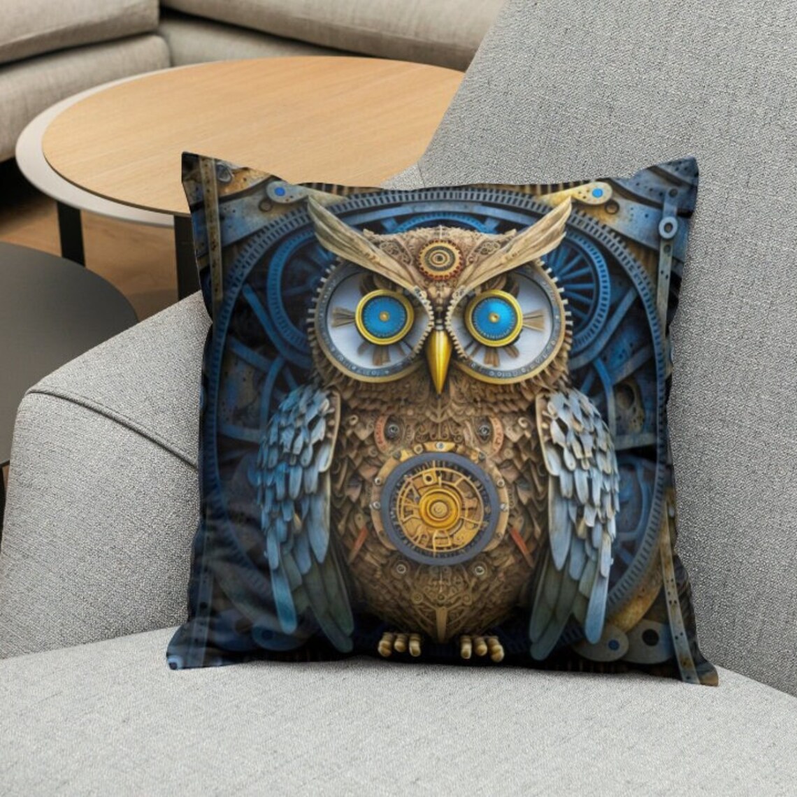 Steampunk Owl Wall Art, Victorian Era Style - Image 3
