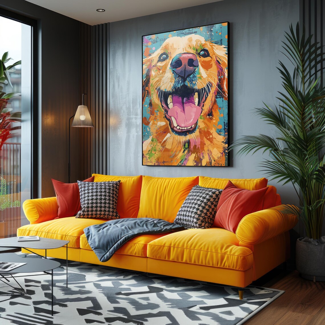 Golden Retriever Poster Print, Dog Owner Gift - Image 2