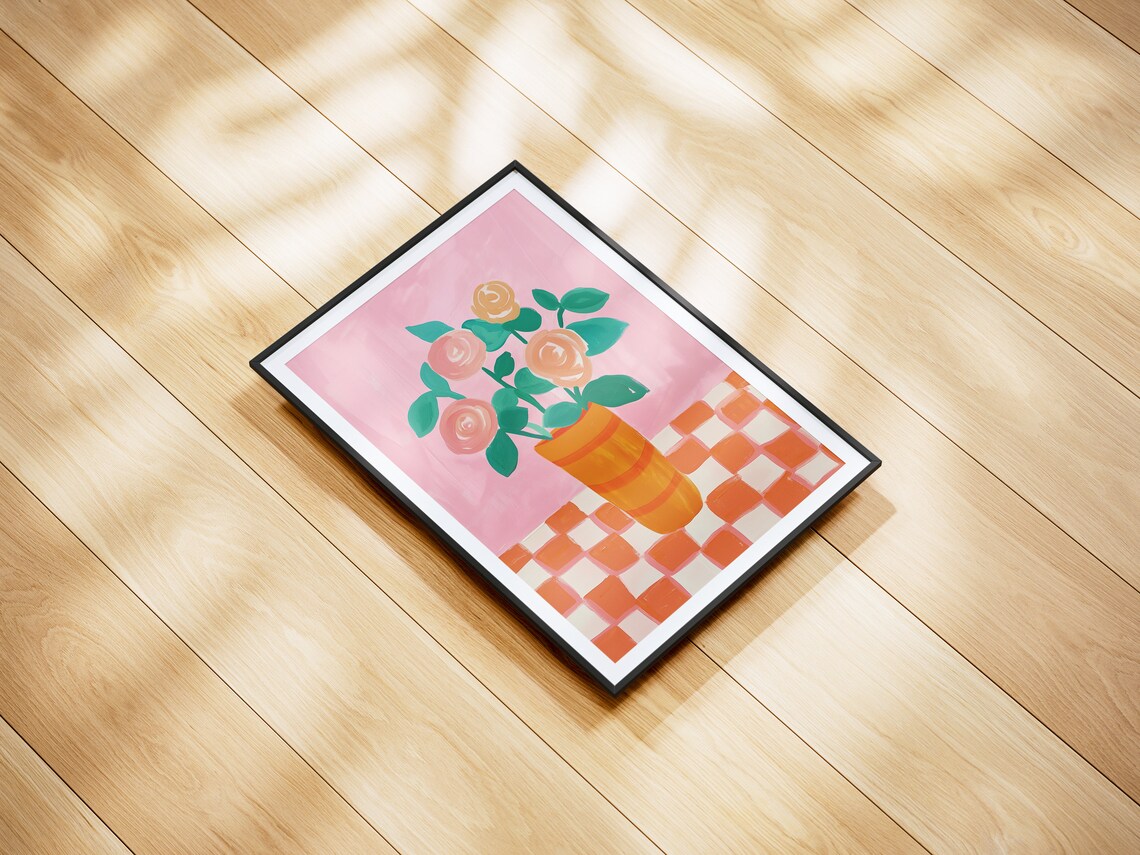 Matisse Flower Market Poster, Retro Botanical Art Print - Image 2
