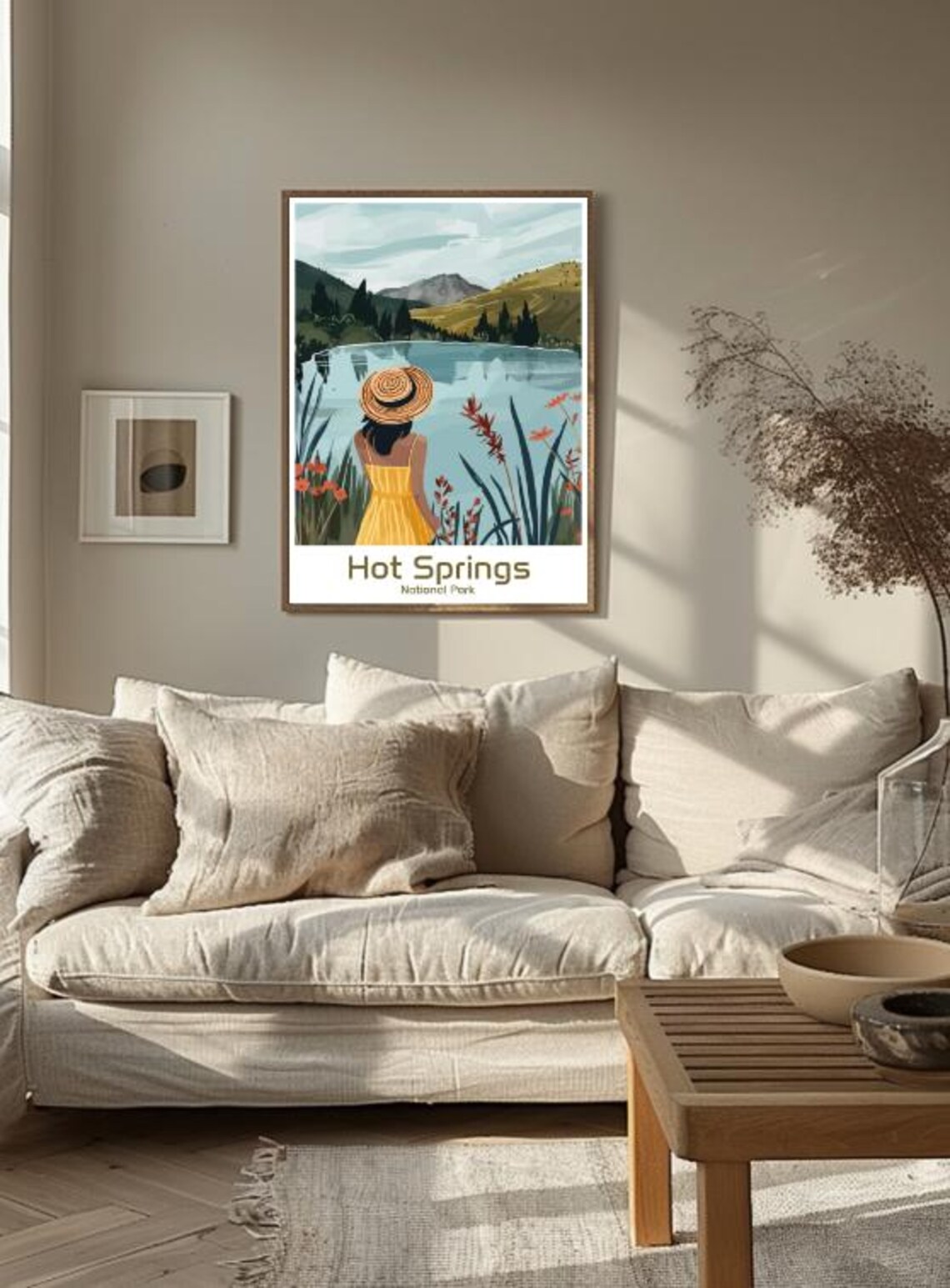 Hot Springs National Park Travel Posterarkansas Nature Wall Art Thermal Springs Print Hiking Adventure Decor Usa Travel Gift - Image 3